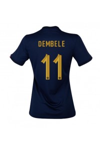 Fotbalové Dres Francie Ousmane Dembele #11 Dámské Domácí Oblečení MS 2022 Krátký Rukáv